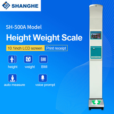 Weight Height Health Weighing Body Scale Ultrasonic Height Scales With Printer