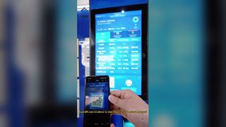 SH-V20 Nayax Reader เครื่องตรวจสุขภาพเงินกระดาษ