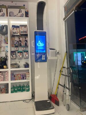 Intelligent Height Weight Blood Pressure Measurement Fat Scanner 3D Body Composition Analysis Machine for Fitness