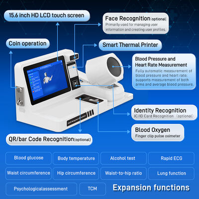 Medical Electronic Blood Pressure Monitor Arm Style for Clinic