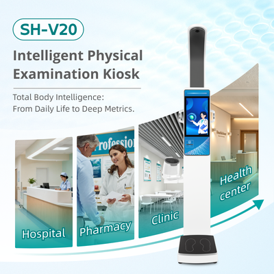 SH-V20 Automatic Blood Pressure Monitoring Machine Health Kiosk Machine