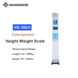 Ultrasonic Height Weight Measurement Physical Examination Scale High Accuracy