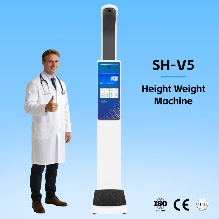 Health Body Scale with Height Weight Bmi Weighing for Pharmacy Clinic