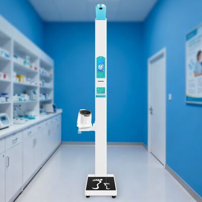 อัลตราโซนิกอิเล็กทรอนิกส์ความสูงและน้ำหนักความดันโลหิต BMI Body Scale