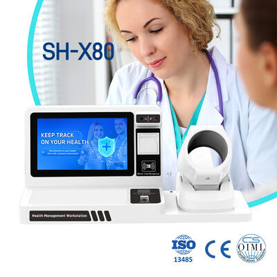 เครื่องวัดความดันโลหิตแบบอิเล็กทรอนิกส์ระดับโรงพยาบาลเครื่องวัดความดันโลหิตแบบแขนพร้อมข้อมือจอภาพดิจิตอล BP ทางการแพทย์