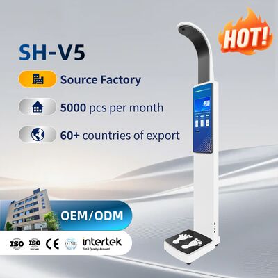 เครื่องชั่งน้ำหนักและส่วนสูงและน้ำหนักแบบดิจิตอลสำหรับมนุษย์ Inbody